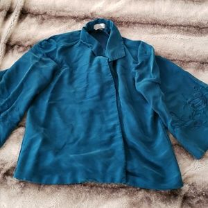 🔥 Stunning silk blazer